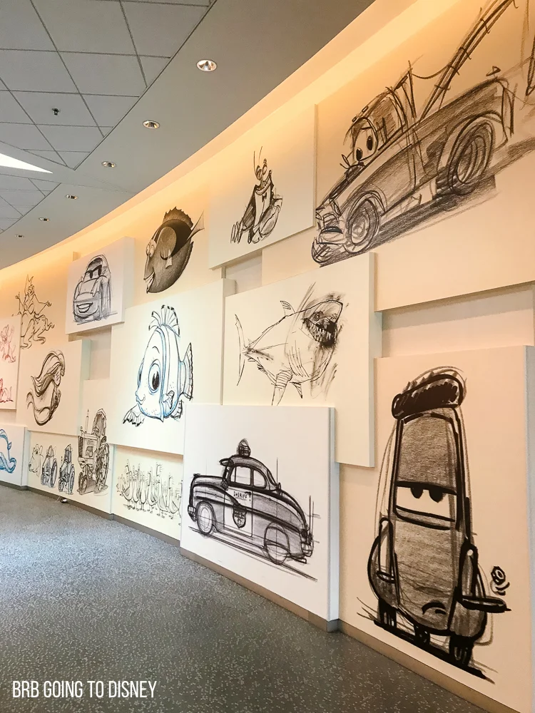 art of animation lobby