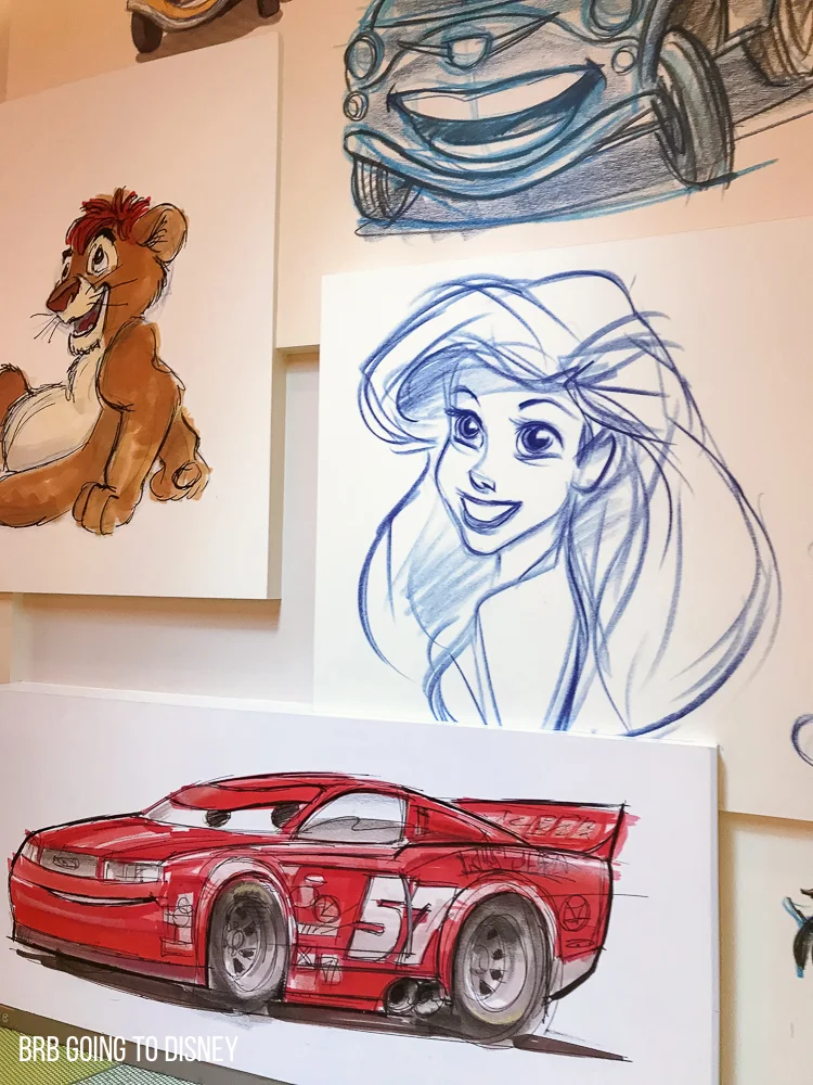 art of animation lobby