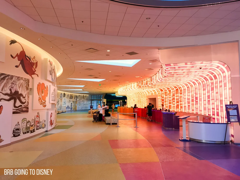 art of animation lobby