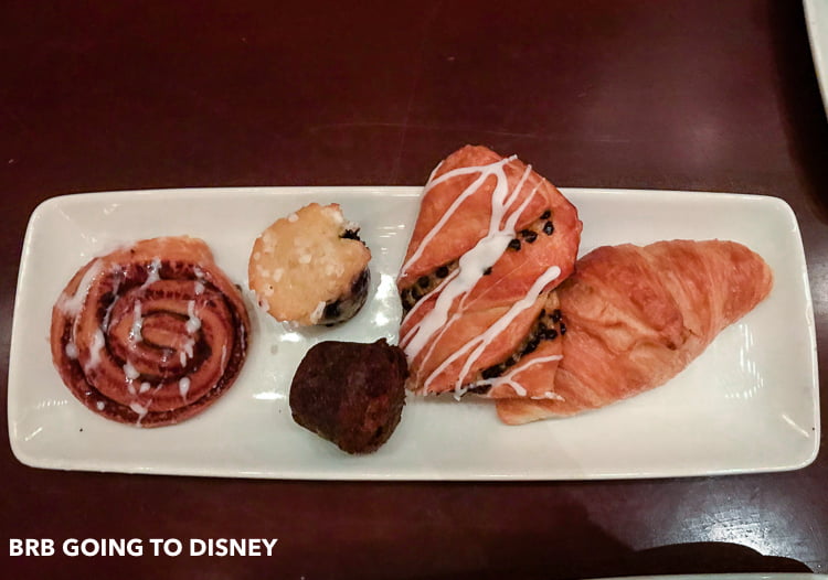 pastries at be our guest breakfast