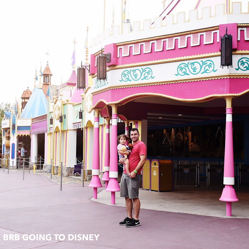 day at magic kingdom with toddler
