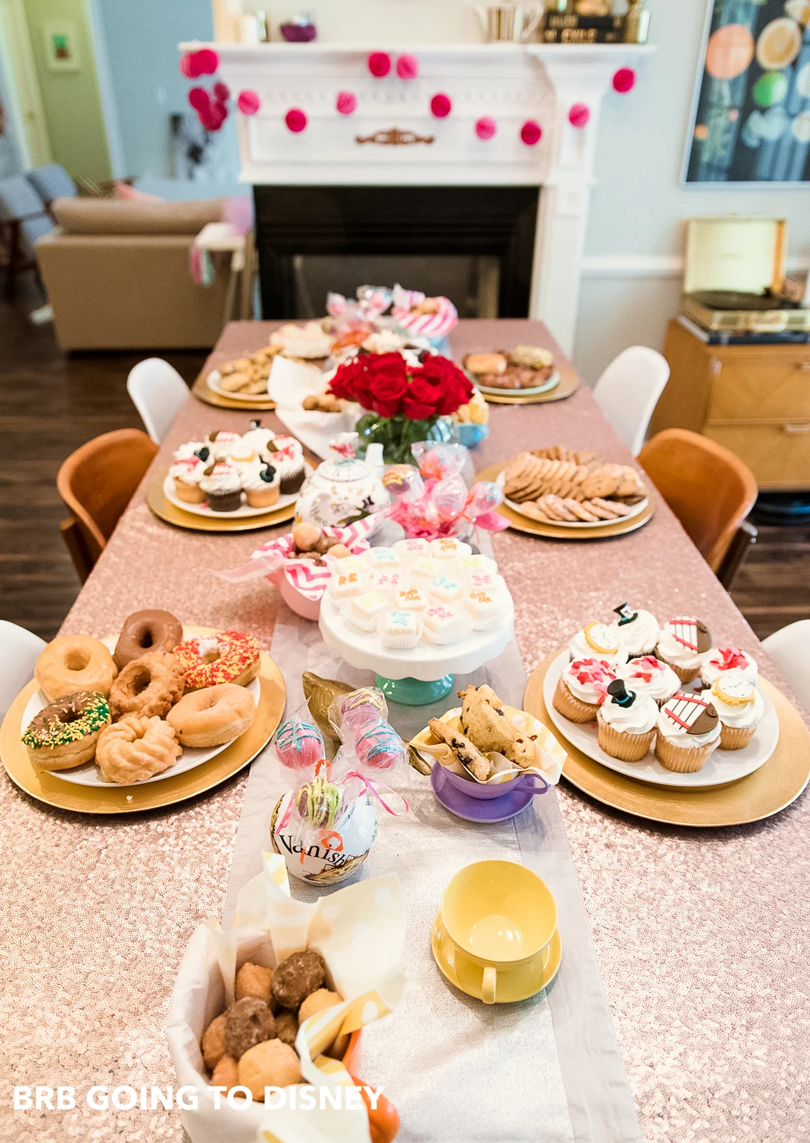 Alice in Wonderland party food