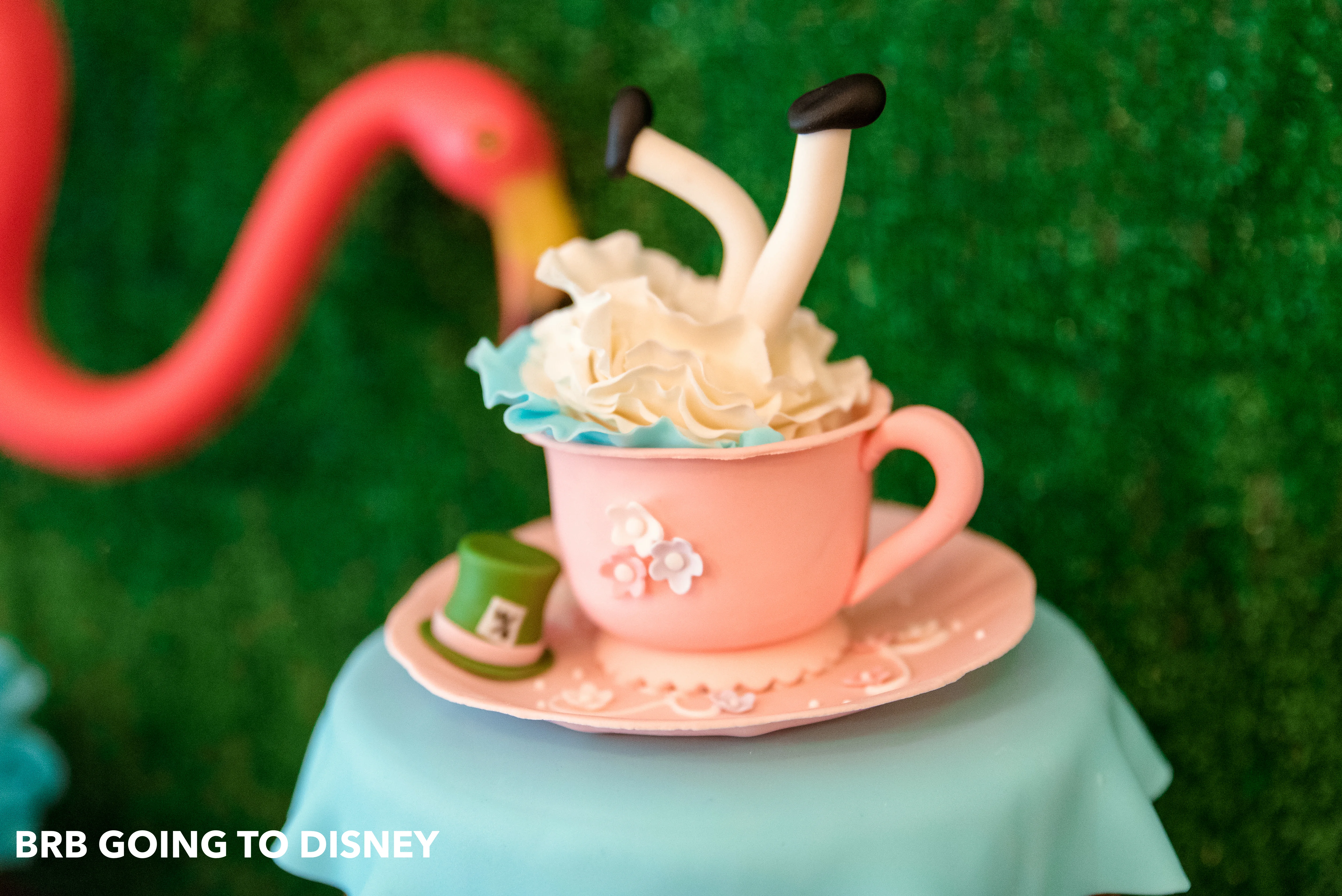 Alice in Wonderland birthday cake