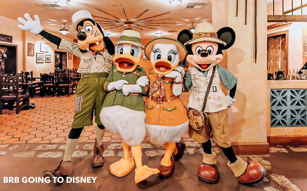 Disney World Breakfast with Mickey