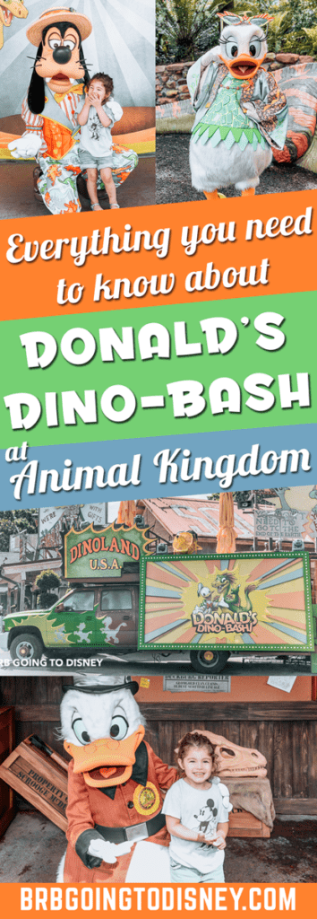 Saiba tudo sobre Donald's Dino-Bash no Animal Kingdom - Pelo Mundo Disney