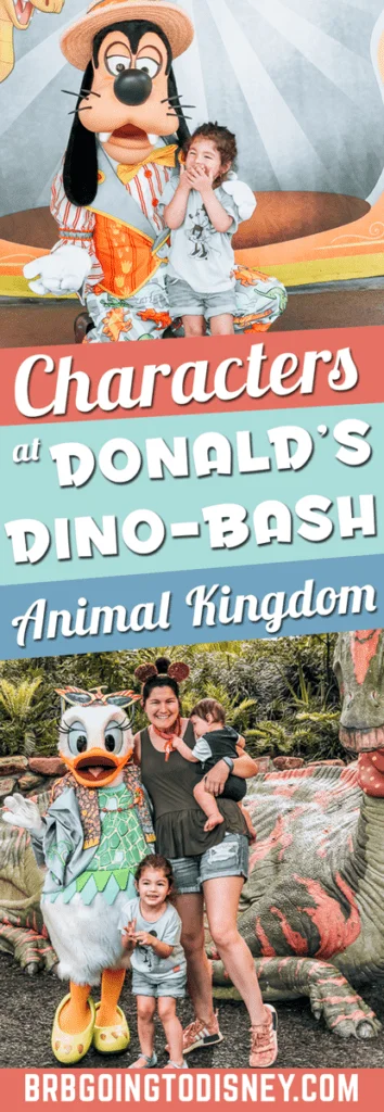 Donald's Dino-Bash Characters Animal Kingdom