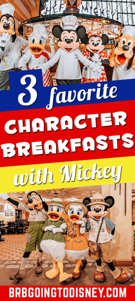 Disney World Breakfast with Mickey