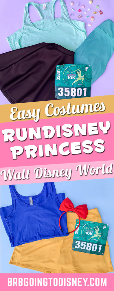 RunDisney Princess Costumes -- Easy Race Outfits | Brb Going To Disney