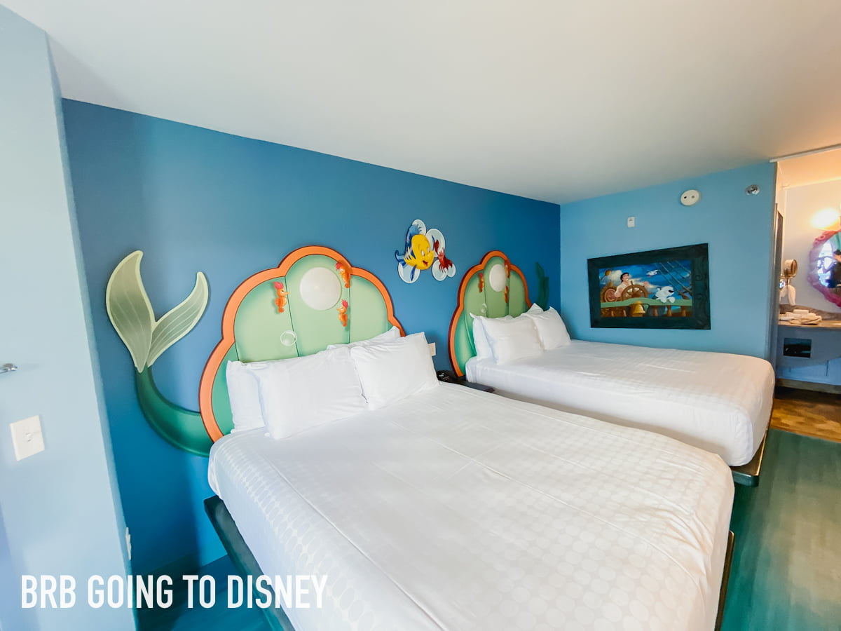 Little Mermaid Room (Remodeled!) | Art Of Animation Resort – BRB Going ...