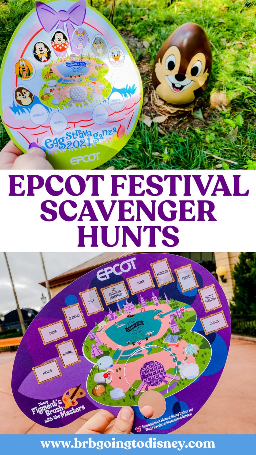 EPCOT Festival Scavenger Hunts BRB Going to Disney