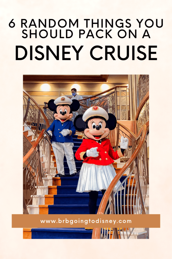 Disney Cruise packing list  A little fun, a little love, and a whole lot  of
