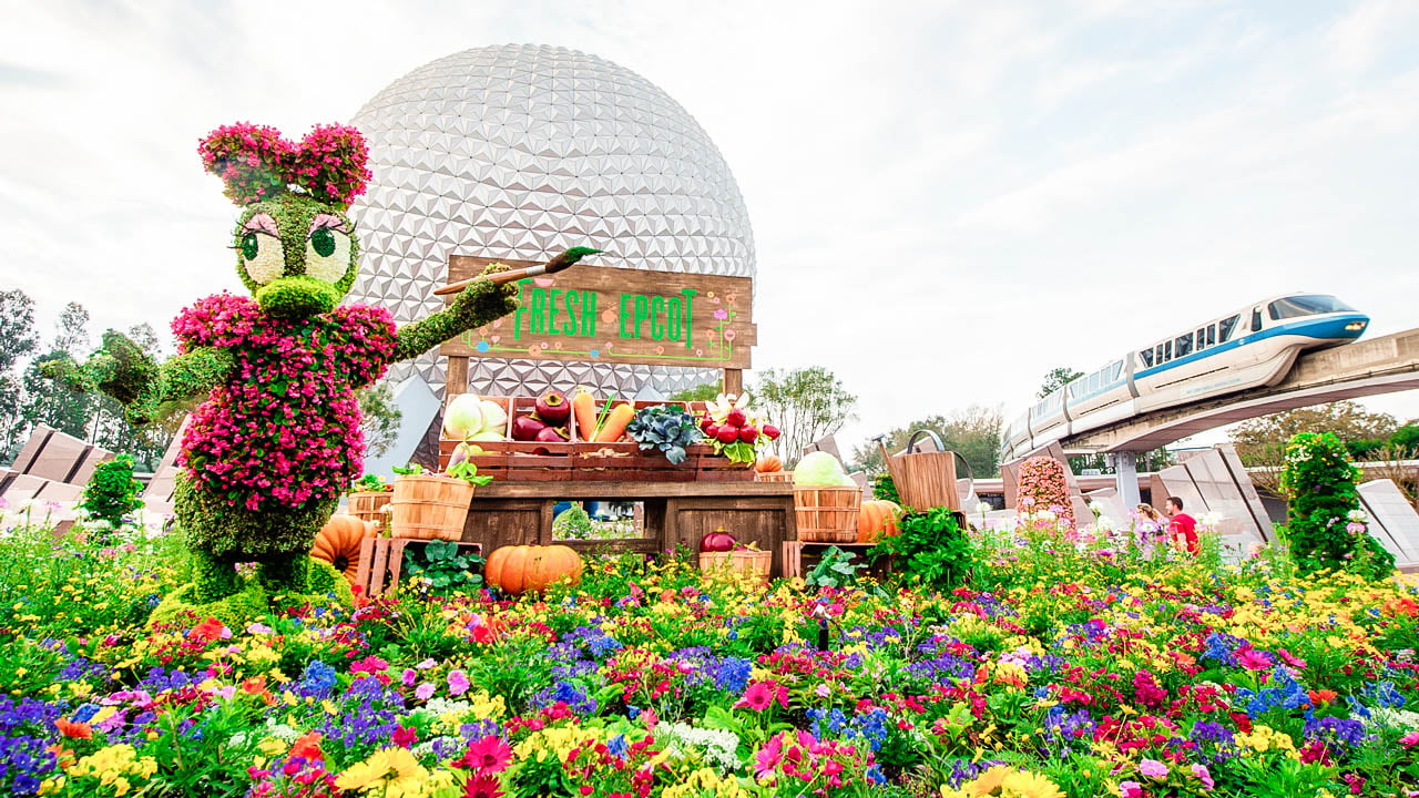 2018 epcot flower and garden festival - brb going to disney
