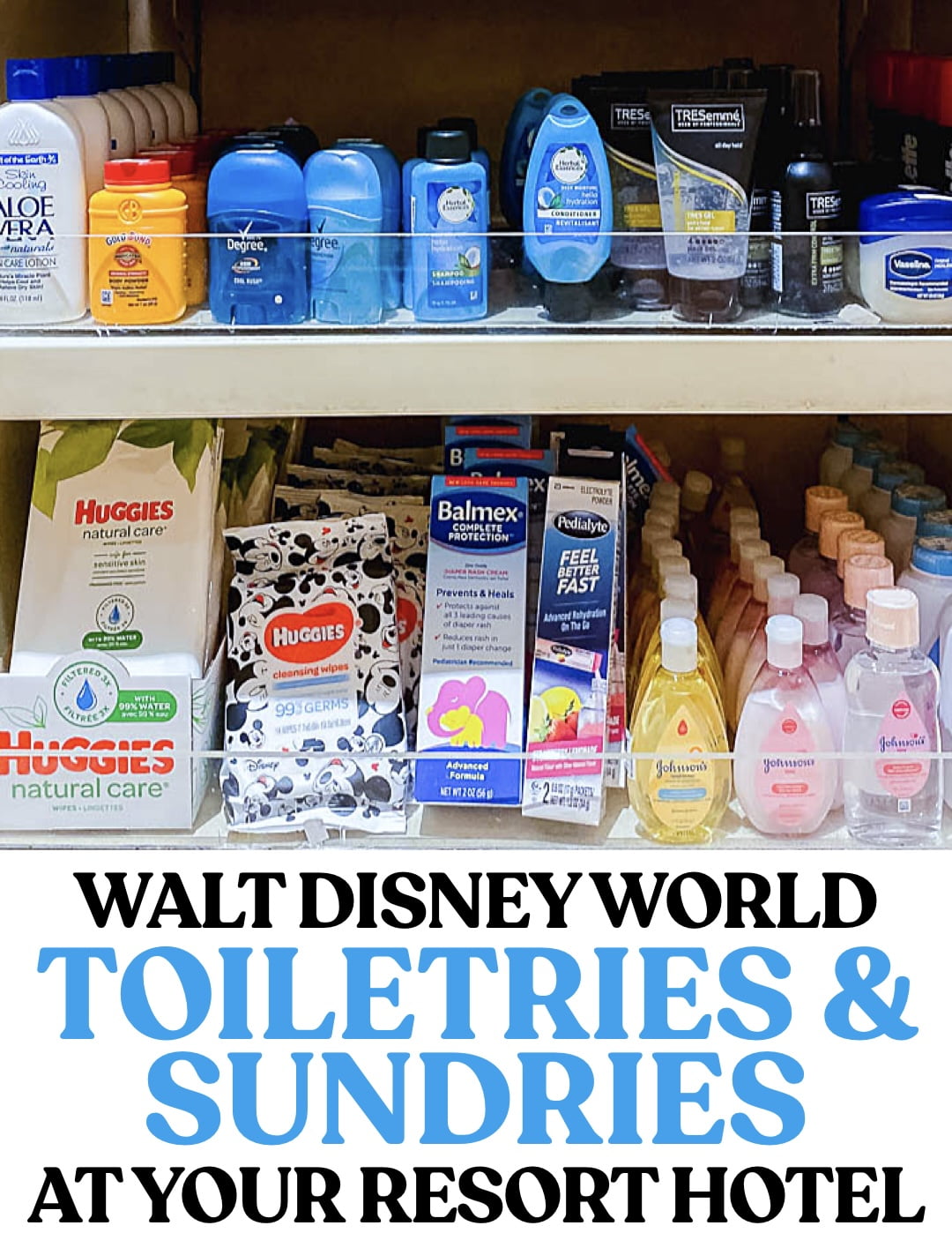 Toiletries & Sundries in Walt Disney World Resort Shops BRB Going to