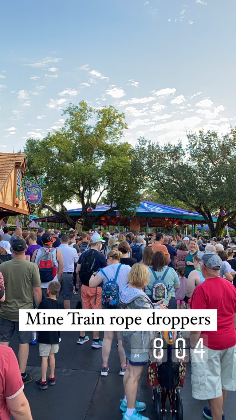 What Is Rope Drop At Walt Disney World? | 2022 | Brb Going To Disney