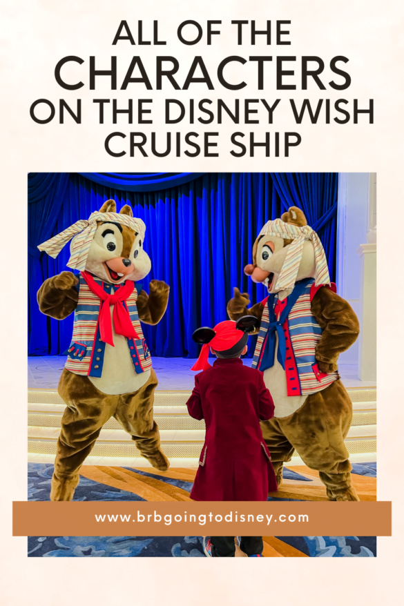 What Characters Can You Meet On The Disney Wish? | Brb Going To Disney